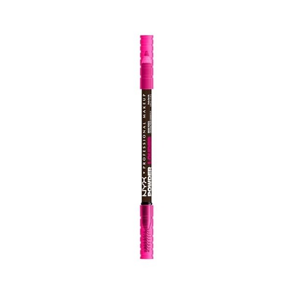 NYX PROFESSIONAL MAKEUP POWDER LOUDER BROW PENCIL DEEP BROWN