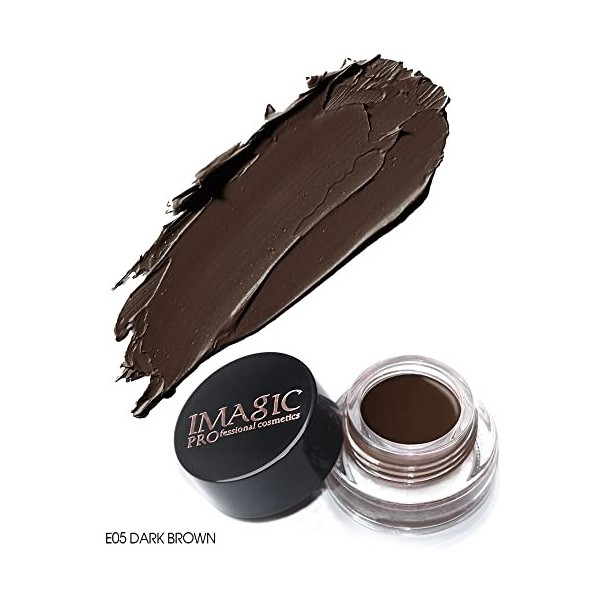 Gel Crème Sourcils, Pommade Waterproof Pour sourcils, Gel À Sourcils Longue Tenue,Lasting Eyebrow Gel Cream pour Femmes, Maqu...