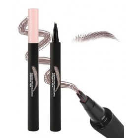 Eyebrow Powder Kit Waterproof,2 Couleurs Eyebrow Powder Palette,à Sourcils Longue Tenue Sourcil Maquillage Poudre Palette a S