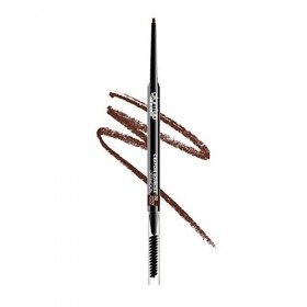 GlamUp Paris - Professional Makeup - Crayon à Sourcils Définition Ultra-Fin Double-Embout avec Pinceau Goupillon et Mine Rét ...