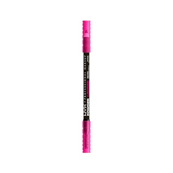 NYX PROFESSIONAL MAKEUP POWDER LOUDER BROW PENCIL BLACK