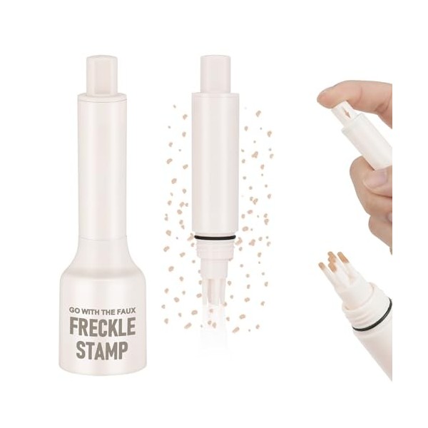 LOPHE Stylo Tampon Taches de Rousseur - Effet Naturel Ultra-Réaliste, Imperméable, Résiste à la Transpiration - Parfait Quoti