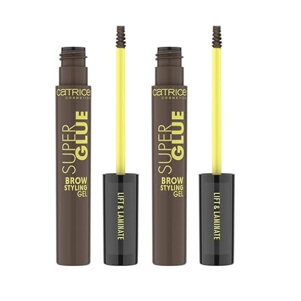 Catrice Super Glue Brow Styling Gel à sourcils n° 030 Marron définissant, fixant, séchage rapide, végétalien, sans particules