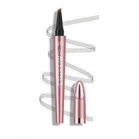 QIC Crayon Sourcil Waterproof, Crayon à Sourcils Précis, Facile à Utiliser, Couleur Naturelle et Cruelty-Free pour des Sourci