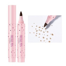 Freckles Pen Makeup, Stylo Fausses Taches de Rousseur pour Femme, Stylo à Point Imperméable Maquillage Sans Effort Naturel, A