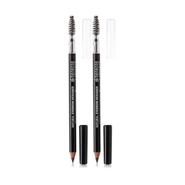 Benecos Crayon à Sourcils - Brun Lot de 2 