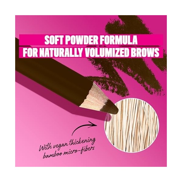 NYX PROFESSIONAL MAKEUP POWDER LOUDER BROW PENCIL ASH BROWN