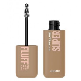 Maybelline New York Superfluff Mousse à sourcils 250 Blond, maquillage aéré pour sourcils moelleux et volumineux, 5 ml