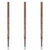 Catrice Crayon à sourcils - Catrice SlimMatic Ultra Precise Brow Pencil, avec brosse à sourcils, lot de 3 3 x 0,05 g , n° 0