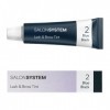 Salon System Lashtint Teinture pour cils et sourcils bleu/noir, 15 ml, 0227214 Maquillage des sourcils