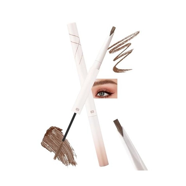 Jutqut Crayon de précision à deux pointes - Crayon à sourcils 03