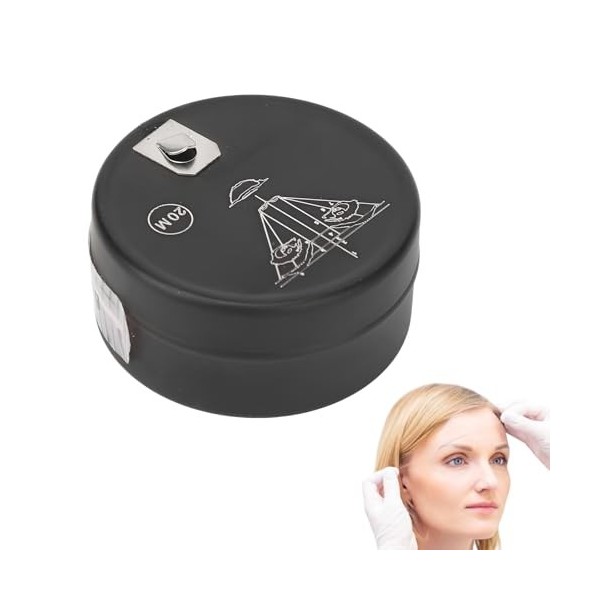 Fil de Cartographie des Sourcils pré-encré de 65,6 Pieds, Ficelle de Marquage pour Microblading, Fil de Marquage pour Microbl