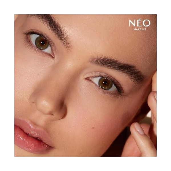 NEO MAKE UP Mascara Sourcils - Gel Sourcils – Better Brow – Styling Eyebrow Gel - Teinture Sourcil - Brun Foncé – Sourcils Ma