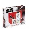 Corine De Farme | Stormtrooper Coffret Cadeau | Star Wars| Parfum Enfant 50ml | Gel Douche Enfant 250ml | Porte-clés | Fabriq