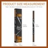 MisFun Longue Durée Crayon Sourcil, Crayon à Sourcil Magique 3D Imperméable Avec 4 Pointes de Fourchette, Microblading Eyebro