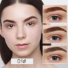 Apooliy Kit de maquillage à sourcils 3 couleurs, palette de sourcils longue durée, poudre de remplissage de sourcils avec pin