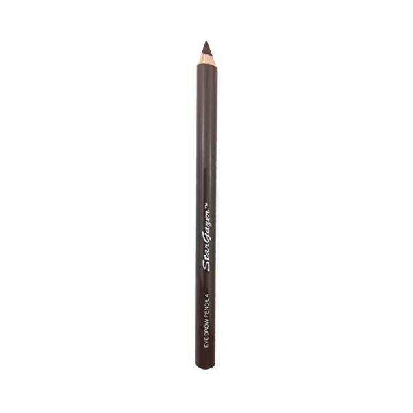Crayon à sourcils marron noir numéro 04 avec pinceau à sourcils intégré pour définir le contour de vos sourcils.