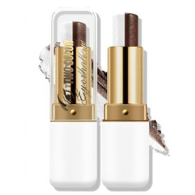 Boobeen Ombre à Paupières Bâton Imperméable et Résistante au Transfert, Maquillage pour les Yeux Scintillant 2 Couleurs, Tenu