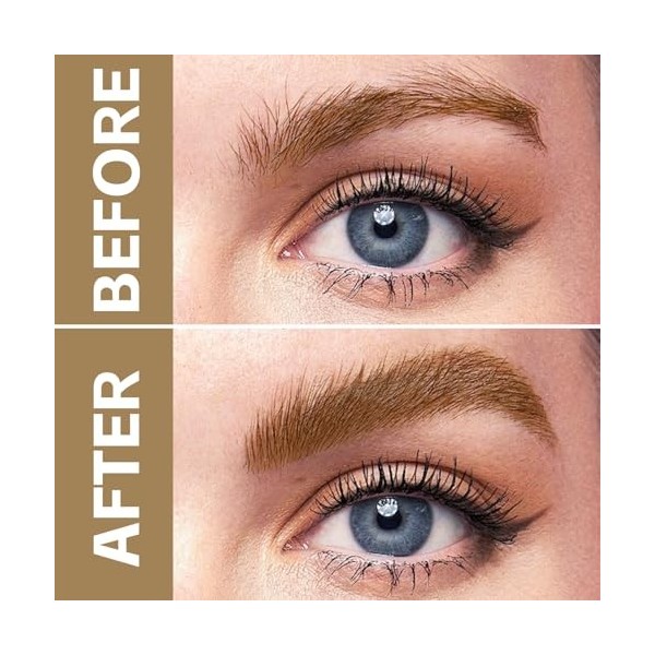 Boobeen 2pcs Brow Fection Eyebrow Pen, crayons à sourcils liquides pour femmes, pinceau angulaire imperméable pour des traits