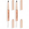 Revolution Fluffy Brow Filter Duo Ash Brown Lot de 2 