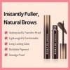 KIMUSE Eyebrow Gel, Teinture pour Sourcils Longue Tenue, Gel pour Sourcils Imperméable, Anti-Transfert, Résistant aux Taches,