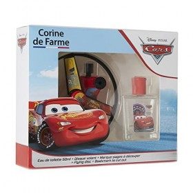 Corine de Farme Coffret Cadeau Cars Disney, Eau de Toilette, 50ml + Disque Volant