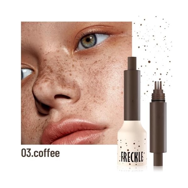 Stylo tampon magique pour taches de rousseur, tatouage magique imperméable longue durée, faux taches de rousseur, stylo imita