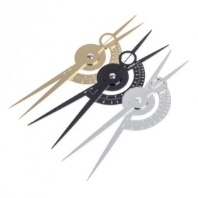 Règle de Positionnement Sourcil en Acier Inoxydable - Outil de Mesure Microblading Maquillage Permanent, Basé sur le Nombre d