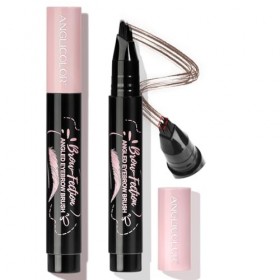 LAWEZX Stylo à sourcils Microblading 01 marron 