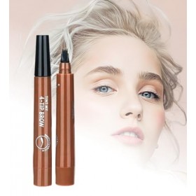 Magic Microblading Crayon de contour des sourcils – Stylo de contour des sourcils – Stylo à sourcils étanche précis à 4 point