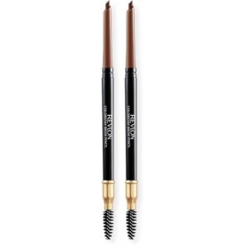 Revlon Colorstay, Crayon Sourcils Avec Brosse, RésistantàLEau, Longue Tenue, Forme Biseautée pour des Sourcils Parfaits, Sof