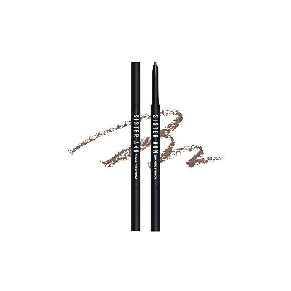 [SISTER ANN] SLIM AUTO EYEBROW 2 Colors 02_LIGHT BROWN 