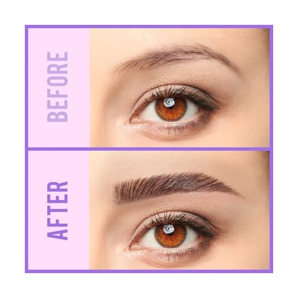 iMethod Crayon à sourcils et gel pour sourcils - Crayon à sourcils microblading avec pointe à 4 fourchettes et gel Brow Clear