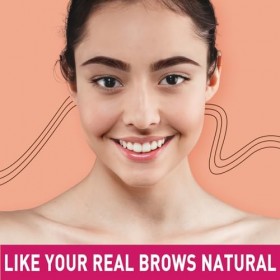 iMethod Microblading Crayon à sourcils - 2 en 1 - Avec deux extrémités - Pour femme - 3 pointes et brosse Spoolie - Pour sour