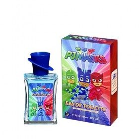 PJMASKS Coffret Parfum Enfant garçon Eau de toilette avec 1 Voiture Chat Bolide de Yoyo à rétro friction Fabriqué en France