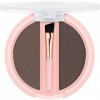 Essence - Poudre Sourcils Brow Powder Duo Set - 03 Dark