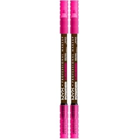 NYX PROFESSIONAL MAKEUP POWDER LOUDER BROW PENCIL ESPRESSO Lot de 2 
