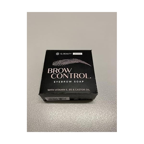 Brow Control Gel à sourcils avec brosse, transparent, GL Beauty, Coiffage des sourcils, 3D Brows