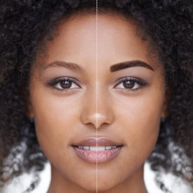 iMethod Kit de tampons et pochoirs pour sourcils - Kit de tampons et de modelage pour sourcils parfaits - 27 tampons à sourci