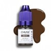CHUSE Pigments liquides hybrides pour sourcils PMU 0,24 oz/7 ml H204 Brun clair 