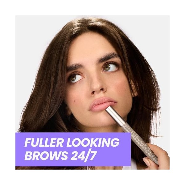 Brow/Do Gel pour Sourcils de Wonderskin - Skinrageous Mascara Teintée Tout-en-Un pour Sourcils, Gel Fixateur Longue Tenue, Im