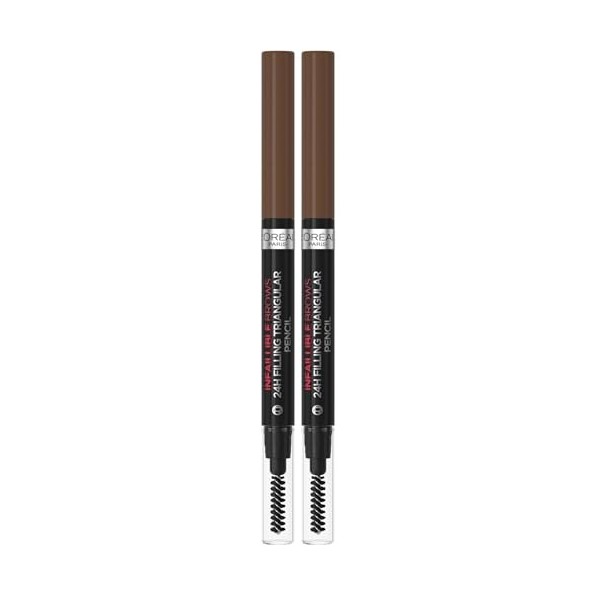 INFAILLIBLE BROW TRIANGULAR PENCIL 5.23 LIGHT BRUNETTE Lot de 2 