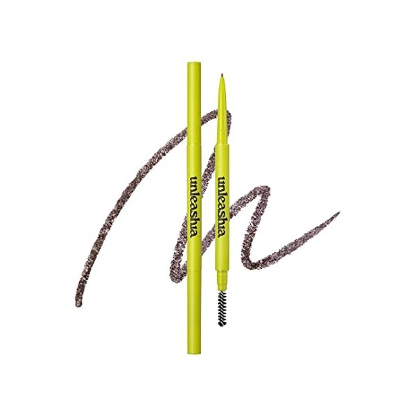 UNLEASHIA | Fixateur et crayon à sourcils définissant la forme crayon n°2. Kraft Brun 