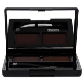 Pupa Milano Ensemble de Conception de Sourcils 003 Brun Foncé pour Femme 1 Unité Maquillage des sourcils
