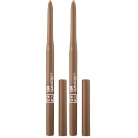 3INA MAKEUP - The 24H Automatic Eyebrow Pencil 554 - Caramel - Crayon Sourcils -24H Longue Tenue et Imperméable - Mine Rétrac...