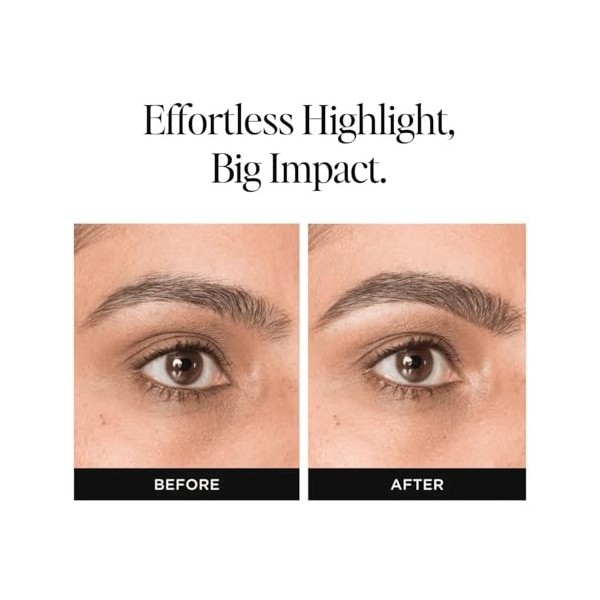 Eyebrowqueen Surligneur à sourcils | Contour illuminant | Résistant à leau | Végétalien | Teinte moyenne/foncée Maquillage de...