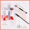 Hi Brow Professional Kit de Teinture - Set Complet pour Teinture des Sourcils - Teinture 15ml, Développeur de Teinture 50ml, 