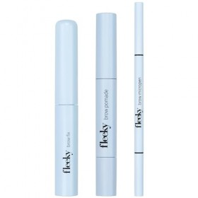 fleeky Brow Fix, Pommade & Micropen Kit de sourcils 3 en 1 – Forme parfaite, remplissage et définition pour des résultats nat