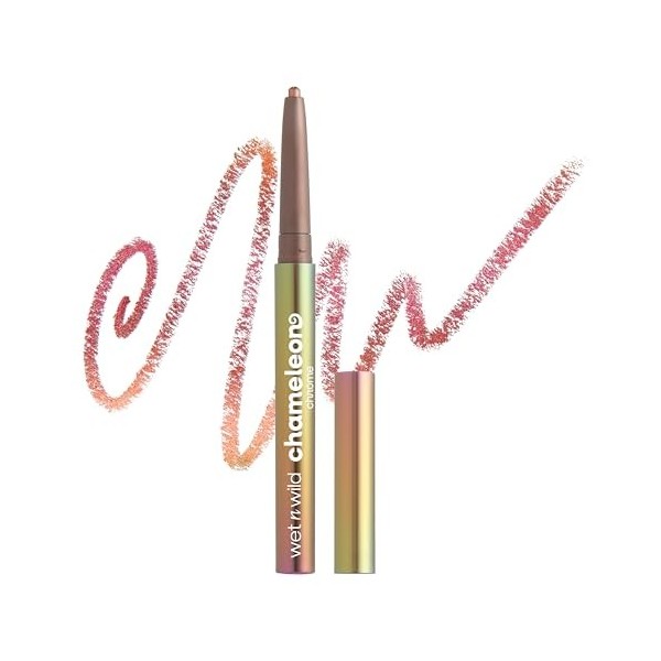 Wet n Wild Chameleon Chrome Retractable Waterproof Eyeliner, Pigments Irisés Réfléchissant la Lumière pour un Changement de C...