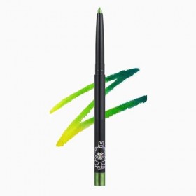 Crayon eyeliner vert métallisé à paillettes - Imperméable et résistant aux taches - Crayon à paupières multichrome - Longue d...